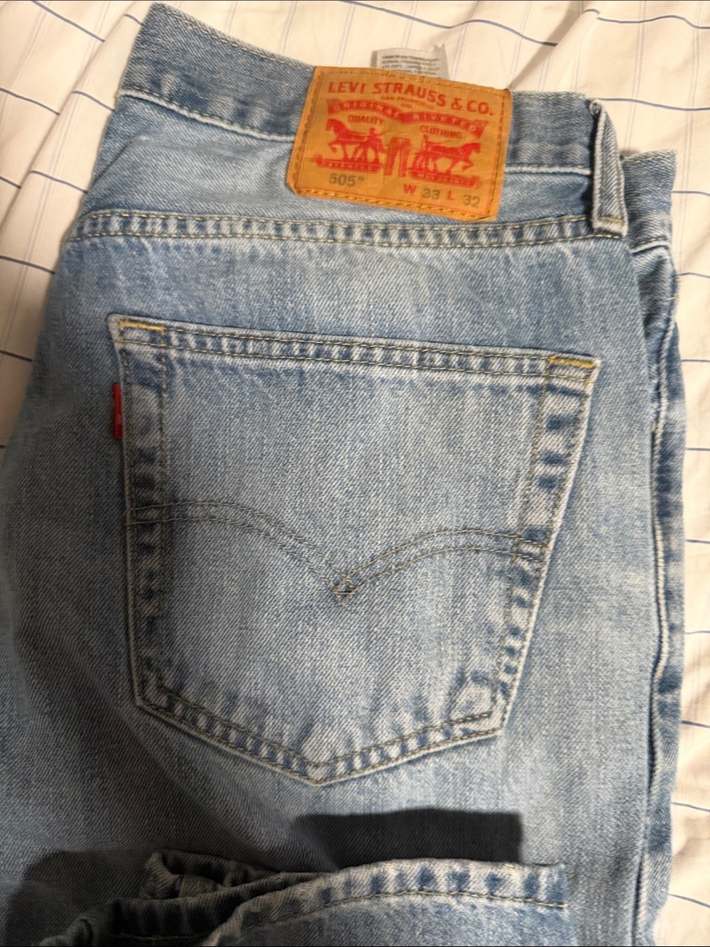 Levi's Light Blue Relaxed Fit Men's Jeans